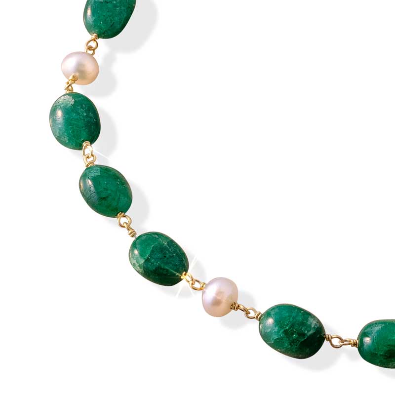 Divine Green Beryl Necklace